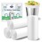 Small Trash Bags 2.6 Gallon-108 Count Leakage-Proof Strong, Small Mini Garbage Bags for Bathroom, Bedroom, Office, White Small Trash Can Liners