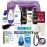 Convenience Kits International Womens Super Premium 31 PC Travel Kit Featuring: Ensemble of Travel-Size Hair Care Products Plus Face, Body, Oral Care, Travel Essentials in Large Purple Toiletry Bag