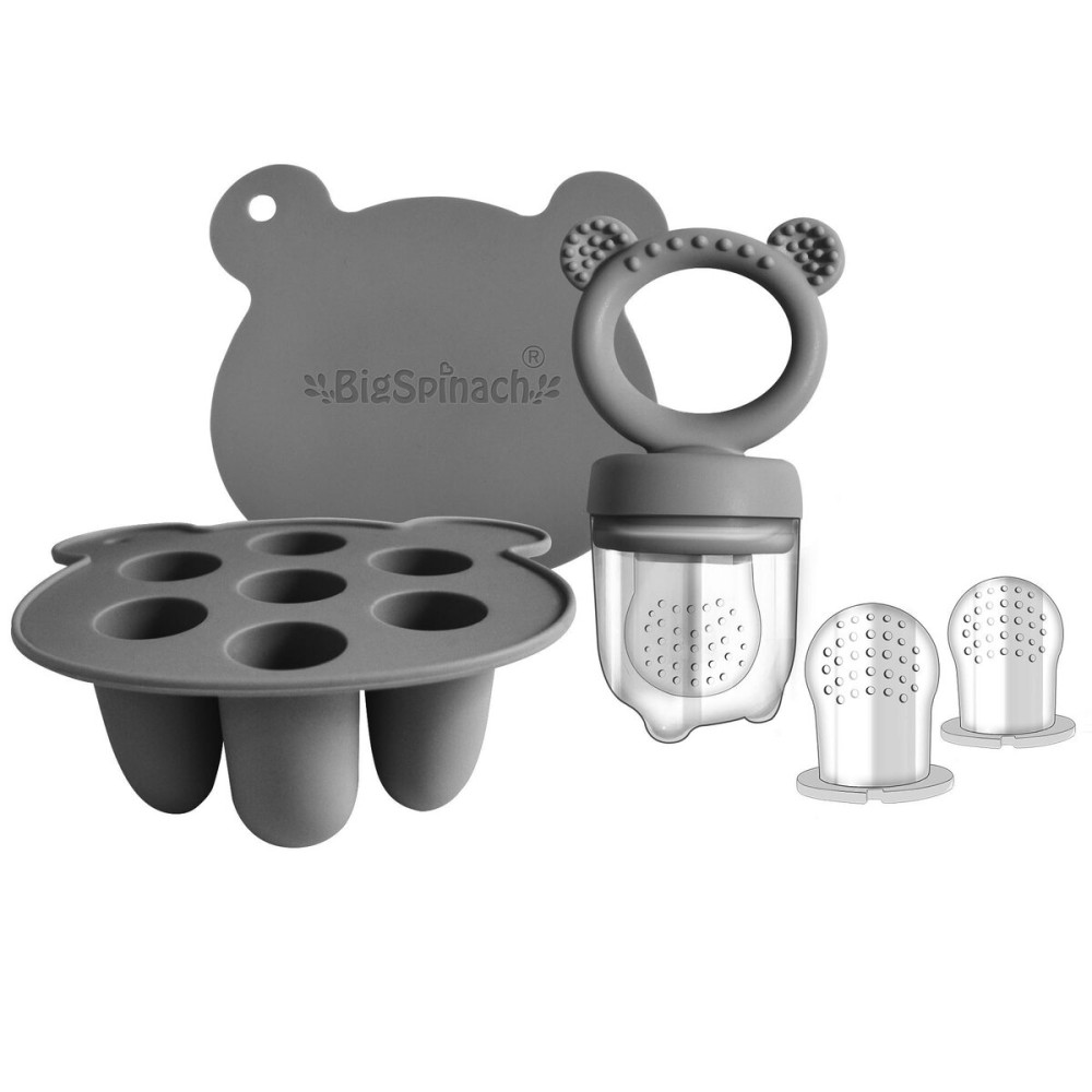 BigSpinach Frozen Breastmilk Teether Tray Breastmilk Teether for Soothing Baby\'s Gums