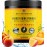 KEY NUTRIENTS Energy Drink Powder with Electrolytes No Sugar - Endurance & Energy Supplement - 125mg Natural Caffeine Powder, 2000mg Taurine, 5mg Zinc - Tropical Peach Mango Energy Powder Drink Mix