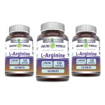 Amazing Formulas L-Arginine Supplement | 1000 Mg Per Serving | Tablets | Amino Acid Supplement for Women & Men | Non-GMO | Gluten Free | Made in USA (120 Count | 3 Pack)