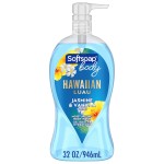 Softsoap Moisturizing Body Wash, Hawaiian Luau, Jasmine and Vanilla Scent, 32 oz Pump Bottle