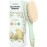 Wooden Baby Hair Brush - Cradle Cap Baby Brush with Soft Goat Bristles, Perfect Gentle Scalp Newborn Comb for Infant, Girls, Boys, Bath Essentials (Sage, Oval)