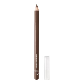 e.l.f. Cream Glide Lip Liner, Highly-Pigmented Pencil For Shaping & Sculpting Lips, Semi-Matte Finish, Vegan & Cruelty-Free, Dark Cocoa
