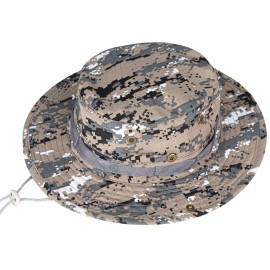 Rosoz Sun Hats for Men Women Boonie Hat UPF 50+ Bucket Hat Wide Brim UV Protection Fishing Hiking Safari Outdoor Hats