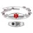 Theluckytag Upgraded Medical Bracelets Men Women with QR Code Medical Alert ID Bracelets - Titanium Steel Wristband Fits Wrists Up 8\'\'-10\'\' - More Space Custom Emergency Med ID Info