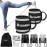 Ayombo Ankle Bands for Working Out, Resistance Bands with Cuffs for Kickbacks Hip, Home Fitness Equipment for Legs Glutes, Exercise Bands for Butt Lift Women, Achieve Stronger and Firmer Lower Body