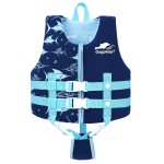 Gogokids Toddler Swim Vest, Kids Floaties - Boys & Girls Buoyancy Jacket for Pool & Beach, Fits 2-8 Years / 22-60 lbs