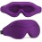 MOEASEii Sleep Mask - Total Blackout 3D Sleeping Mask, Super Lightweight & Silky Soft Eye Mask for Sleeping, Fully Adjustable Fit for Home, Office, Traveling, Meditation, Yoga, Purple