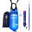 Membrane Solutions Gravity Water Filter 1 Gallon, NSF/ANSI 42&372&401 Certified, 0.1m Versatile Water Purifier Camping with Adjustable Tree Strap Storage Bag, Survival Gear for Emergency Preparedness