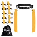 Trained 10 Man Flag Football Belt Pop Set (YELLOW)
