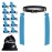Trained 10 Man Flag Football Belt Pop Set (BLUE)