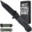 Spring Assisted Heavy Duty Pocket Knife for Men - 3.5 Tanto Sharp Blade - Folding Tactical Self Defense Japanese Knives with Portable Clip - for Hunting Camping Military Survival Work EDC 6688 BB