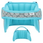 NAPUP Adjustable Carseat Head Support for Sleeping Kids & Toddlers - Safe, Comfortable & Breathable (Light Blue)