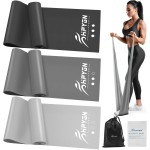 HPYGN Exercise Bands, Elastic Exercise Bands for Physical Therapy Yoga Pilates at Home, Yoga, Rehab, Fitness, Resistance Bands for Working Out Women and Men, Home Workouts or The Gym Workouts