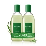 AROMATICA Rosemary Scalp Scaling Shampoo (2 packs) - Korean Hair Care with Thinning Hair Loss Natural Rosemary Essential Oil for Women Hair Growth - Free from Sulfate, Silicone, and Paraben (13.53 oz)