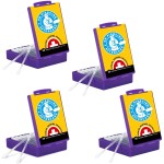 Dr. Piercing Aftercare Swabs - Piercing Bump Saline Solution for Cleansing Earring, Nose, Belly, and Ear Piercings - Gentle Saline Wash for a Refreshing Experience - 144 Easy-to-Use Swabs (4-Pack)