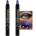 evpct 2Pcs Cream Eyeshadow Sticks Set for Eyes Waterproof, Midnight Blue Shimmer & Blue Shimmer Matte Eye shadow Stick Pencil Pen Bulk sombras en crema para ojos 31+32