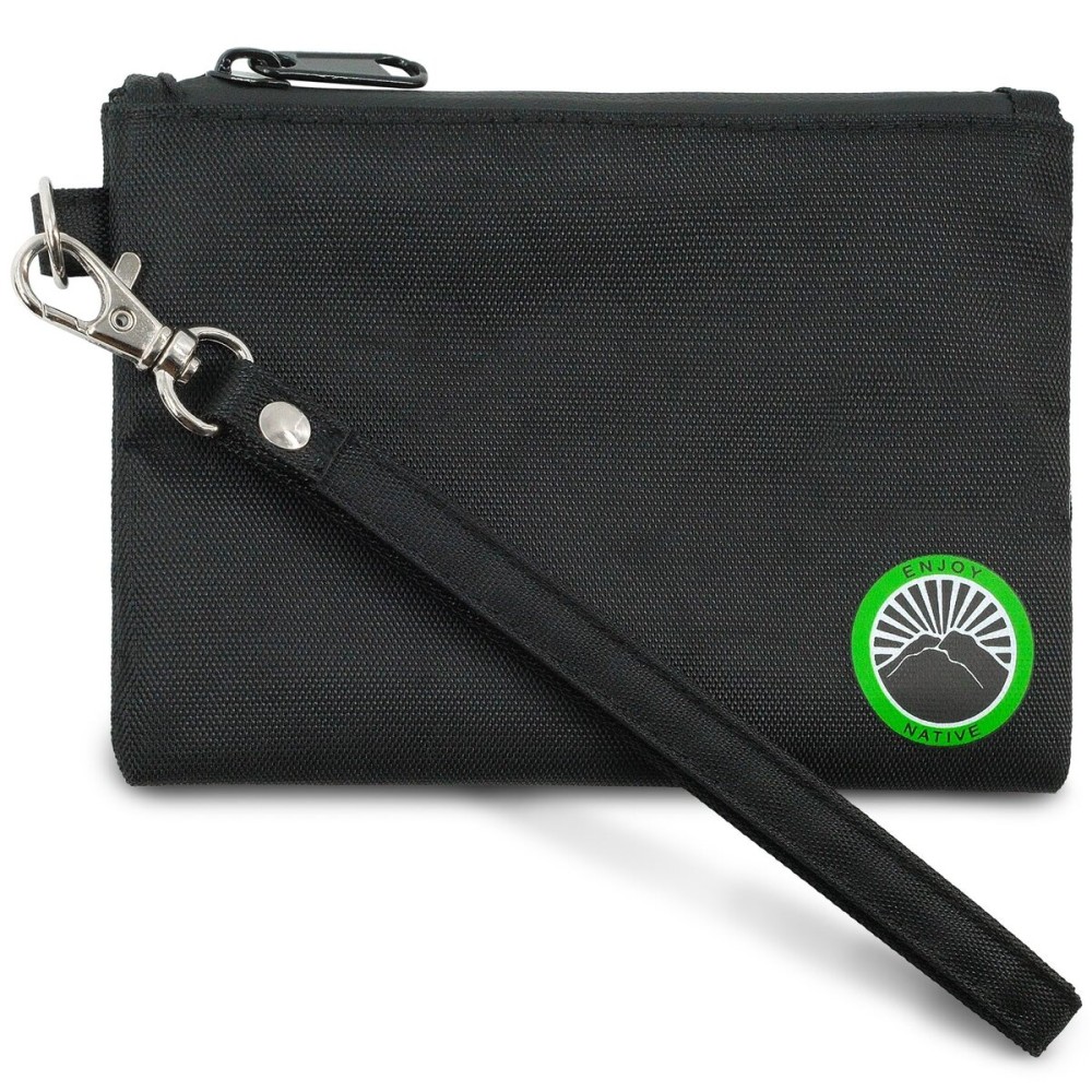 Small Smell Proof Bag 6 x 4, Smell Proof Container, Dog Tested Odor resistant Bag, Best Zipper Odor sealing Pouch Herbs and coffee, Money Organizer & Travel Medicine Bag, Scent resistent Containers