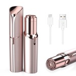 Facial Hair Removal for Women, Face Shavers for Women, Portable Lady Face Electric Razor for Lip, Peach Fuzz, Chin with USB Rechargeable