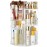 Awenia Makeup Organizer 360-Degree Rotating, Adjustable Makeup Storage, 7 Layers Large Capacity Cosmetic Storage Unit, Fits Different Types of Cosmetics and Accessories, Plus Size