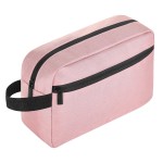 Icramsy Travel Toiletry bag Toiletry bag for women men Hanging Cosmetic bag Travel accessories for Women Men (Pink)