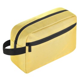 Icramsy Travel Toiletry bag Toiletry bag for women men Hanging Cosmetic bag Travel accessories for Women Men (Yellow)