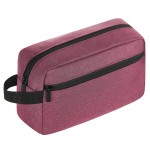 Icramsy Travel Toiletry bag Toiletry bag for women men Hanging Cosmetic bag Travel accessories for Women Men (Purplish red)