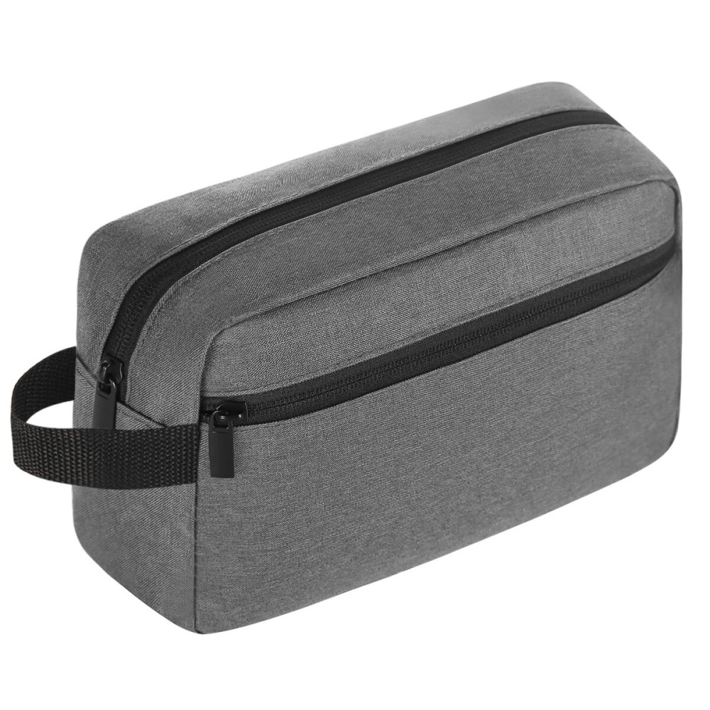 Icramsy Travel Toiletry bag Toiletry bag for women men Hanging Cosmetic bag Travel accessories for Women Men (Grey)