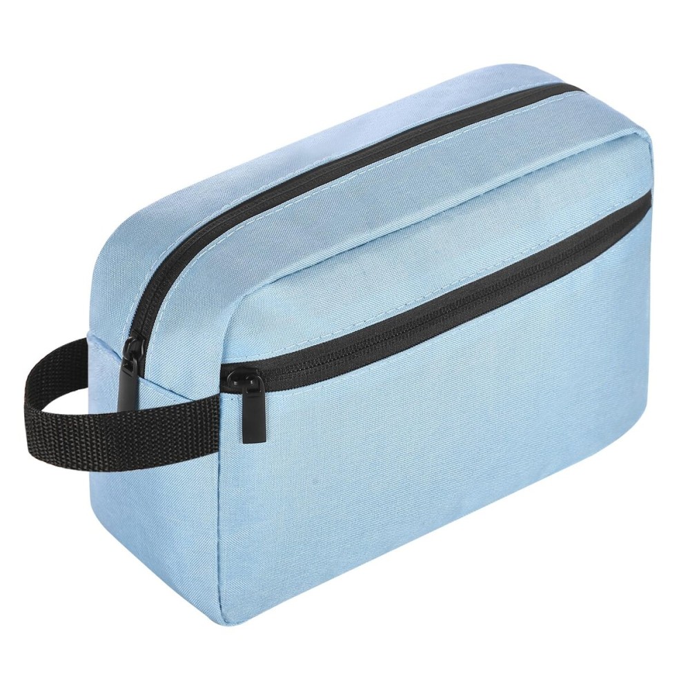 Icramsy Travel Toiletry bag Toiletry bag for women men Hanging Cosmetic bag Travel accessories for Women Men (Sky blue)