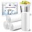 Small Trash Bags 4 Gallon - 108 Count Leakage-Proof 4 Gallon Trash Bag, Small Garbage Bags for Office Bedroom Bathroom Mini Trash Bags, Unscented White 15L Small Trash Can Liners