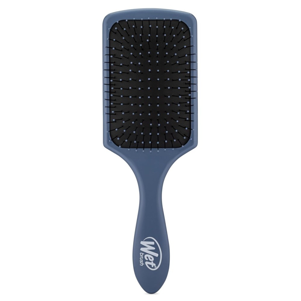 Wet Brush Paddle Detangler Hair Brush, Elemental Blue, Ultra-Soft IntelliFlex Bristles with AquaVent Design, Great For Treatment & Mask Application, Women, Men, Wet, Dry and Damaged Hair