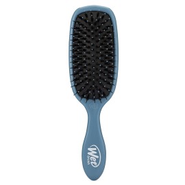 Wet Brush Shine Enhancer Hair Brush, Elemental Blue, Ultra-Soft IntelliFlex Bristles, Natural Boar Bristles for All Hair Types, For Women and Men, Wet and Dry, All Ages