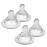 MAM Bottle Nipples Mixed Flow Pack - Fast Flow Nipple Level 3 and Extra Fast Flow Nipple Level 4, for Newborns and Older, SkinSoft Silicone Nipples for Baby Bottles, Fits All MAM Bottles, 4 Pack