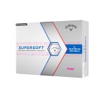 Callaway Golf Supersoft Golf Balls (2023 Version, Pink Splatter)