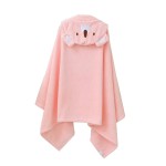 ROMASA Baby Hooded Bath Towel Ultra Soft and Absorbent Toddlers Bathrobe Newborn Blanket Shower Gifts (Pink Koala)