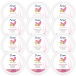 Dove Body Love Beauty Cream, Lightweight, Fast-Absorbing Face and Body Cream for Normal to Dry Skin, 24-Hour Moisture, Luxuriously Scented Face Cream, Hand & Body Lotion, 5.07 Fl Oz (Pack of 12)