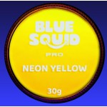 Blue Squid Face Paint Water Based Single Cake Professional Face Paint & Body Paint - Water Activated, Kids Adults Face Painting for Costume, Halloween Makeup, Cosplay - Neon Yellow Face Paint 30g