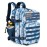 Lovelinks21 45L Tactical Assault Backpack 3 day assault pack with Molle Waterproof backpack Rucksack for Tactical Backpacks (Blue coral)