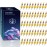 POSEIDON 50PCS Tattoo Cartridge Needles Mixed Size Steriled Needles with Disposable Membrane Safety Cartridges - 1203RS, 1205RS, 1207RS, 1209RS, 1211RS for Tattoo Pen