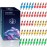 Poseidon 50Pcs Tattoo Cartridge Needles Assorted Mixed Size Round Liner Shader Magnum Curved/Round Mag  12 Standard 3RL 5RL 7RL 9RL 5RS 7RS 9RS 7RM 9RM 9M1 Disposable Membrane for Tattoo Pen