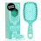 FHI Heat UNbrush Detangling Brush for Pain-Free Brushing on All Wet or Dry Hair Types - Durable DuoFlex Anti-Static Bristles, Lightweight Handle, Vented Hair Brush, Turquoise Green