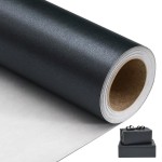 NESCCI Matte Carbon Black Wrapping Paper,Solid Color Pearly-Lustre Paper,Gift Wrapping Paper,Perfect for Wedding,Birthday, Christmas,Baby Shower,DIY Bouquet (17 Inches X 32.8 Feet)