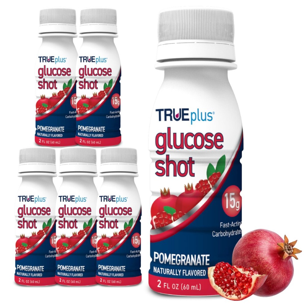 TRUEplus Glucose Shots 6 Bottles - Pomegranate
