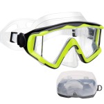 Diving mask Anti-Fog Swimming Snorkel mask Suitable for Adults Scuba Dive Swim Snorkeling Goggles Masks