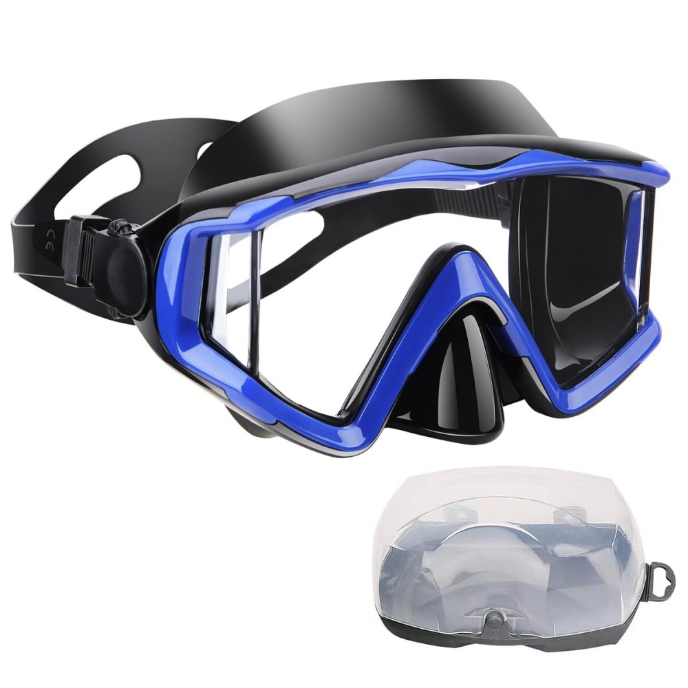 Diving mask Anti-Fog Swimming Snorkel mask Suitable for Adults Scuba Dive Swim Snorkeling Goggles Masks