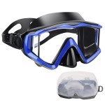 Diving mask Anti-Fog Swimming Snorkel mask Suitable for Adults Scuba Dive Swim Snorkeling Goggles Masks