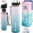 Embrava 32oz Sports Water Bottle - BPA & BPS Free - Fast-Flow Flip Top Lid - Leak Proof, Durable Tritan Plastic - 1 Liter - Womens Bottle For Gym, Fitness, Hiking, Workout & Travel