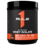 Rule 1 R1 Protein Whey Isolate - with 25g Protein & 6g BCAA Exclusively from Isolated & Hydrolyzed Sources for Workout Recovery (1 Pound*, Chocolate Fudge)
