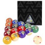 JAPER BEES Turnament Billiard Ball/Pool Balls Billiard Set Regulation Size and Weight